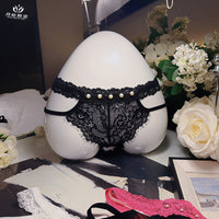 Women's Cotton Crotch Low-Waist Thong Panties