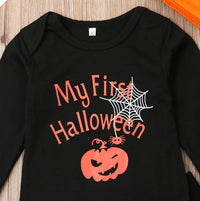 Pumpkin face three-piece set