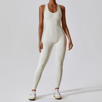 High Elastic One-piece Yoga Jumpsuit Women