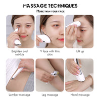 Multifunctional scraping beauty instrument