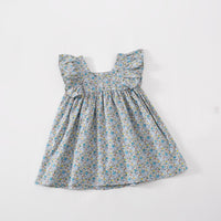 Floral dress children princess dress
