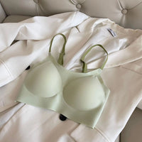 Seamless Beautiful Back Camisole Large Chest Slimming Vest