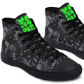 High Top Canvas Shoes For Printing Lovers
