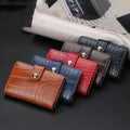 Men's Pattern Card Holder Anti-Magnetic Multiple Card Slots