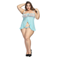 Oversized lace nightdress