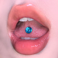 Mermaid Legend Sparkling Tongue Pin