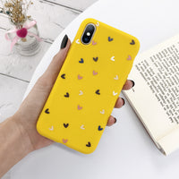 Love Frosted Soft Shell Phone Case