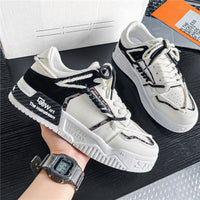 Summer Fashion Hong Kong Style Canvas Color Matching Low-top Youth