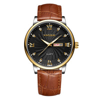 Calendar Waterproof Quartz Watch For Men