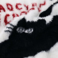 Winter Real Shot American Sweet Girl Loose Furry Pullover Sweater
