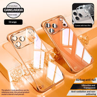 Borderless Half-wrap Protective Transparent Phone Case