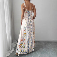 Women's Fashion Sleeveless Dress With Thin Straps