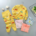 Autumn and winter children's cotton high-waist belly-protecting autumn clothes long trousers