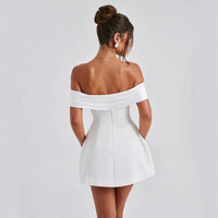 Women's Halter-neck Zippered Backless Dress