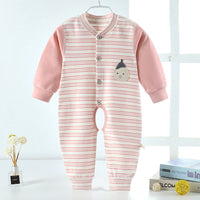 Spring new baby boneless one-piece long sleeves