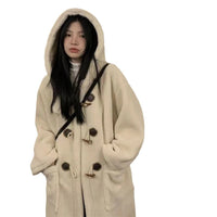 Lamb Wool Loose Women's New Mid-length Coat