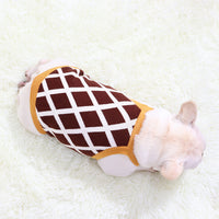Pet Sweater Fat Dog Short Pug Sweater Sling Dog Clothes
