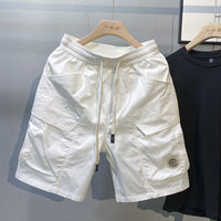 Men's All-matching Straight Cropped Casual Pants