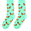 Male cartoon pattern cotton socks