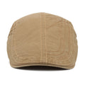 Cotton solid color alphabet cap