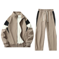 Men's Loose Fashion Casual Sport Cardigan Suit