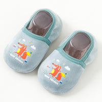 Baby Autumn And Winter Plus Velvet Thick Toddler Socks
