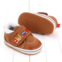 Baby soft bottom non-slip embroidered shoes