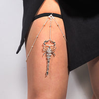 European And American Thigh Chain Elastic Snake Long Scorpion