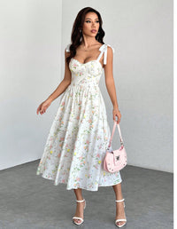 Slim-fit High-end Waist-cinching Dress