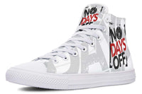 Printed Couple High-top Canvas Shoes