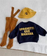 Spring And Autumn Artificial Color Cotton Children's Sweater