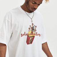 Fashion Personality Short Sleeve Cotton T-shirt Men