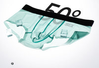 Super Thin Ice Silk Seamless Boxer Pants In Summer