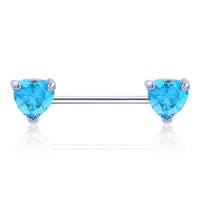 Mahogany straight rod zircon milk ring