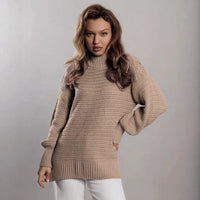 Pullover Long Sleeve Split Bottoming Sweater