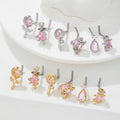 New Zircon Nose Stud Fashion Geometric Personality