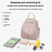 Women's Oxford Cloth Backpack Korean-style Simple