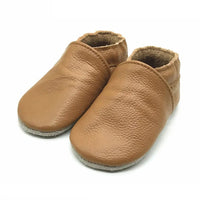 Baby Soft Bottom Solid Color Calf Leather Shoes Toddler Shoes