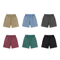 Batik Washed And Worn Men's Shorts High Street Fashion Brand Retro