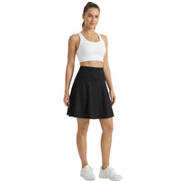 High-waisted Athletic Skirt A-line Silhouette Figure-flattering