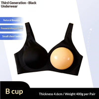 Silicone Fake Breast Bra For A Smaller Bust To Appear Larger