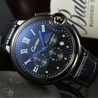 New Mens Business Watch With A Rubber Strap