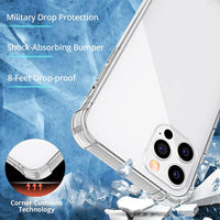Thick Shockproof Silicone Transparent Phone Case