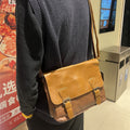 Retro Men's Japanese And Korean Casual Simple Shoulder Fashion Messenger Bag