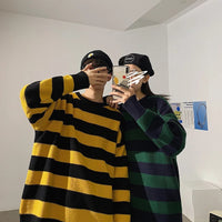 Men And Women Autumn And Winter Sweater Crew Neck Casual Loose Knit