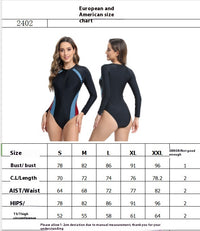 Racing Training Zipper Tight One-piece Long Sleeves