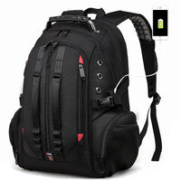 Middle School Student Schoolbag Waterproof Travel Earplugs Hole Charging Large Capacity Backpack