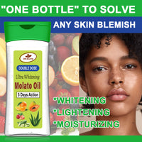 Molato Body Oil Double Dose Ultra Whitening Moisturizing Fruit Skin Care 200ml