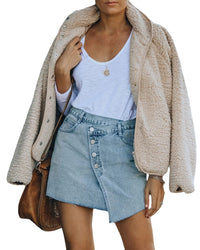 European And American Style Irregular Skirt