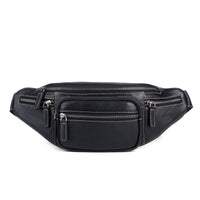 Cowhide Retro-style Casual Chest Bag